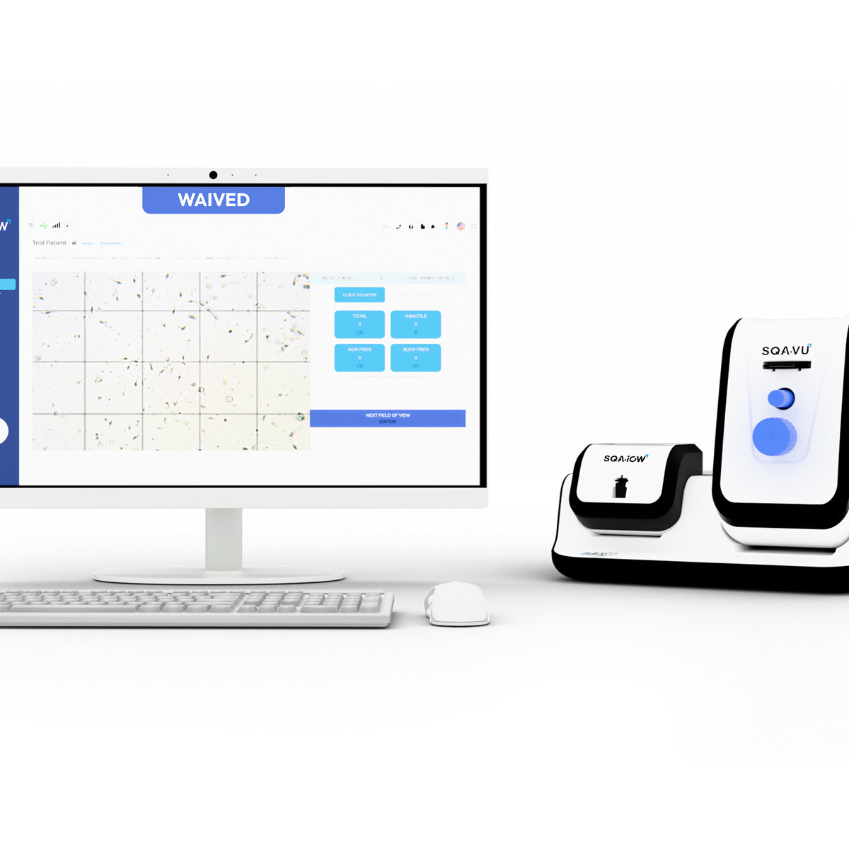 SQA-iO Waived + VU Bundle – Medical Electronic Systems